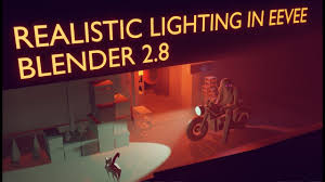 Blender 2 8 Realistic Lighting Setup How To Use Irradiance Probes In E Blender Tutorial Blender Blender Models