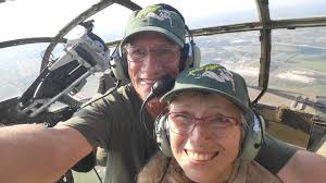 On board "Yellow Rose" of the Commemorative Air Force Central Texas Wing.