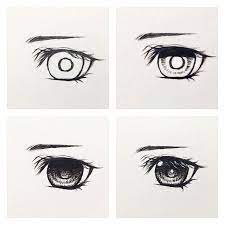 خطوات رسم عين أنمي by tasuchii anime art tutorial anime art beautiful drawing lessons