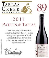 Tablas Creek Vineyard 2011 Patelin De Tablas Tablas Creek