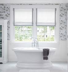 Want to dress your bathroom windows like a pro? Style Up Your Home This Summer With Cool Roman Shades