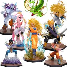 Goku attains this coveted form while in the afterlife, but the extreme strain of expending so. Super Saiyan 3 Majin Buu Vegeta Trunks Son Goku Freezer Pvc Action Figures Dragon Ball Z Figurine Collectible Model Toys Aliexpress
