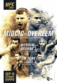 Сегодня, 00:00, gila river arena, глендейл, штат аризона, сша. Ufc 203 Miocic Vs Overeem Mma Event Tapology