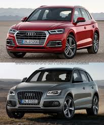 The 2016 paris auto show brought a slew of impressive new and revised models, not the least of which is the 2017 audi q5. 2017 Audi Q5 Vs 2013 Audi Q5 In Images
