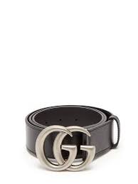 From bold and monogrammed to simple and understated, there's an. Gg Leather Belt Gucci Matchesfashion Jp