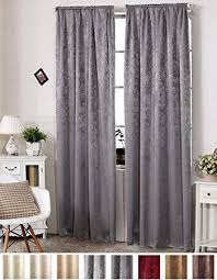Eugad Vh5888dg Gardinen Vorhang Blickdicht Mit Krauselband Schwere Verdunkelungsvorhang Thermovorhang Verdunkelungsgardine Damast Crush Home Decor Decor Home