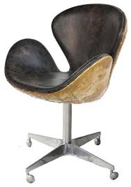 Desk Chairs Nyc Devon Spitfire Leather Office Chair Contemporary Office Chairs