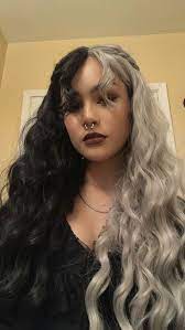 100 Best Hairstyles For 2020 Split Dyed Hair Half Dyed Hair Brown Hair Dye