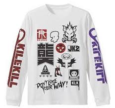 Kimetsu no yaiba, is now back in ut! Kill La Kill Long Sleeve T Shirt White S Anime Toy Hobbysearch Anime Goods Store