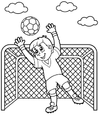 Football Soccer Coloring Page Football Coloring Pages Sports Coloring Pages Coloring Pages For Kids