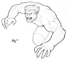 Cyclops cyclops is a mutant superhero who projects an optic blast. Beast From The X Men By Ghbarratt On Deviantart