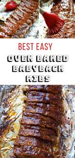 Easy Oven Baby Back Ribs Lauren S Latest In 2020 Baked Ribs Oven Pork Ribs Easy Oven Baked Ribs