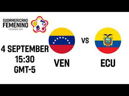 In 2004, colombia, ecuador, and venezuela established trade agreements with mercosur, which have been in force since 2005. Venezuela V Ecuador Class 5 6 Full Game South American Womens Championship 2018 Youtube