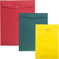 Colored Clasp Envelopes Jam Paper