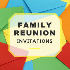 Looking for the perfect family reunion resort? Family Reunion Invitations