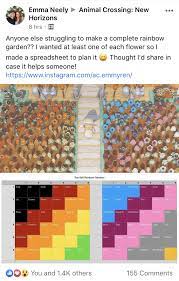 Acnh Flower Guide Animal Crossing Garden Animals New Animal Crossing