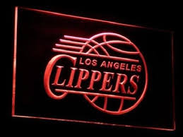 Nba Los Angeles Clippers Basketball Led Neon Sign Light Team Logo Neon Signs Led Neon Sign Led Neon Signs
