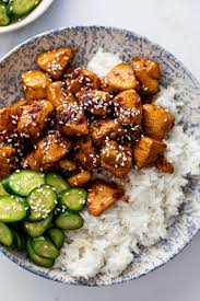 Place the chicken on the rice mixture. Easy Teriyaki Chicken Simply Delicious