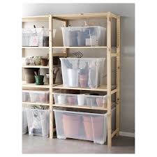 Samla صندوق شفاف 56x39x42 سم 65 ل Ikea