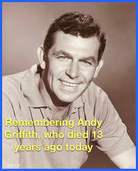 Andy Griffith Actor and Comedian Information