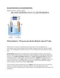 Doc Reaksi Redoks Dan Elektrokimia Hamadi Tak Terlupakan Academia Edu