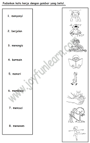 Silang kata bm tahun 3. Standard 1 Kata Kerja