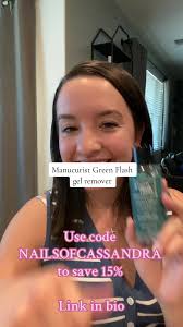 Removing gel nail polish just got easier thanks to @Manucurist use code  NAILSOFCASSANDRA to save 15% link in bio #manucuristgreenflash  #gogreenflash #gelpolish #gelpolishnails #athomemanicure ...