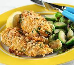 Shop.alwaysreview.com has been visited by 1m+ users in the past month Parmesan Crusted Halibut With Spicy Brussels Sprouts Diabetic Recipe Diabetic Gourmet Magazine