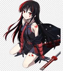 Black Haired Female Anime Character Sitting Beside Sword Illustration Akame Ga Kill Fate Stay Night Anime Fan Art Manga Katana Black Hair Fictional Character Cartoon Png Pngwing And that concludes our list for the top 10 black haired anime girls! fate stay night anime fan art manga