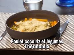Lorsque la garniture est cuite, introduisez dans la cuve du thermomix le riz rond spécial risotto ainsi que le verre de vin blanc. Poulet Coco Riz Et Legumes Au Thermomix Sans Lait Sans Gluten Youtube
