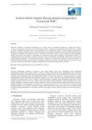 Kelebihan melakukan konseling secara online. Pdf Analisis Online Impulse Buying Dengan Menggunakan Framework Sor