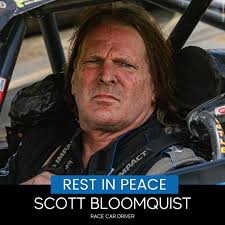 Scott Bloomquist, who had a 40-year career in dirt racing, crashed in his  vintage airplane Friday morning.