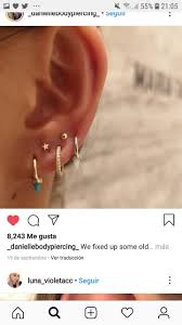 pin by ℳ𝒾𝒸𝒶ℯ𝓁𝒶 𝒢𝒾𝒶𝒸𝒽𝒾𝓃ℴ on perforaciones ear cuff piercing ear cuff earings piercings