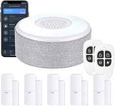 Buy Wifi Door Alarm System 2nd Gen Smart Home Alarm Security System Diy Phone Alert 8 Pieces Kit Alarm Siren Door Window Sensors Remotes Work With Alexa For House Apartment Alpha By Tolviviov Online