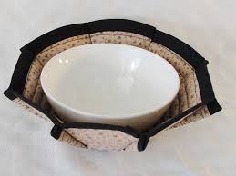 Bowl Cozy Souper Bowl Quilted Bowl Cozy For Microwave Pot Holder Hot Pad Great Kitchen Accessory Quilted Fully Lined Souper Bowl Fabric Bowls Bowl