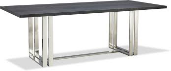 Acme furniture kaylia dining table. Lennox Black Top Dining Table Polished Brass Or Steel Dining Tables