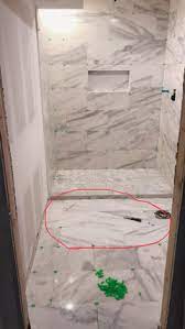 Is it possible to change the color of marble? White Marble Turned Gray