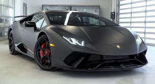 Lamborghini Huracan Performante Looks The Part In Matte Black News Lamborghini Nicecars Lamborghini Huracan Matte Black Cars Sports Cars Luxury