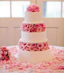 22 Alluring Wedding Ideas For The Classic Bride Modwedding Pink Wedding Cake Wedding Cake Table Floral Wedding Cakes