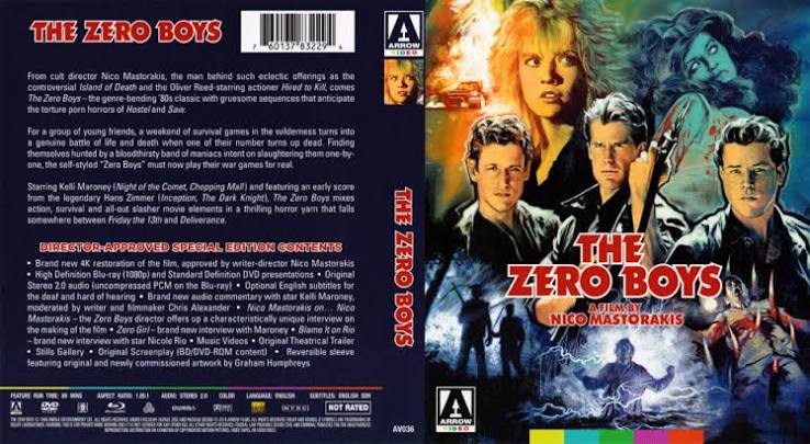 The Zero Boys (1986) Blu-Ray Covers - DVDcover.Com