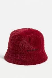 Iets Frans Fluffy Bucket Hat Red Bucket Hat Hats Bucket Hat