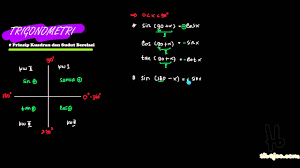 · untuk relasi sudut yang jumlah atau selisihnya merupakan kelipatan 180o maka jenis fungsi trigonometrinya tidak berubah. Trigono I Kuadran Sudut Berelasi 1 Youtube