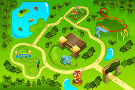 Los precios pueden variar sin previo aviso. Una Ilustracion Vectorial De Mapa De Un Parque Zoologico Ilustraciones Vectoriales Clip Art Vectorizado Libre De Derechos Image 34157579