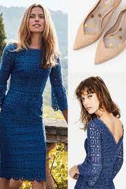 Be Our Wedding Guest At Boden Navy Lace Dress Long Sleeve Wed Long Sleeve Wedding Guest Dresses Wedding Guest Outfit Inspiration Jumpsuit For Wedding Guest