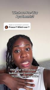 Pre War Apartment Meaning