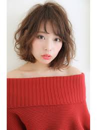 デジタルパーマ×ゆるふわミディアム♪：L007947036｜パシフィックダズールコウベウエスト(Pacific Dazzle Kobe west )のヘアスタイル｜ホットペッパービューティー