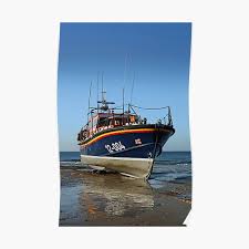 Just after lunchtime on saturday (5 june) the lough ree rnli volunteer crew responded to a call from a cruiser with five people on board which was grounded on kids island near lough ree yacht club. Rnli Lifeboat Posters Redbubble