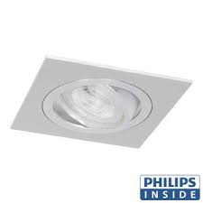 Gu10 led spots von osram, bioledex und philips. Philips Led Inbouw Spot 4 Watt Kantelbaar 50 Mm Vierkant Aluminium Geborsteld Kopen Bespaar Geld Met Led Verlichting