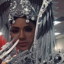 LOOK: Gazini Ganados' breathtaking eagle-inspired national costume during  the #MissUniverse2019 preliminary competition. Fashion designer Michael  Cinco dubbed it as one of the best national costumes in the history of Miss  Universe! Do