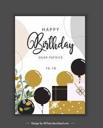 Our easy to use design editor allows you to create a professional looking, branded card that's as unique as your business. Corporate Birthday Card Template Free Vector Download 36 456 Free Vector For Commercial Use Format Ai Eps Cdr Svg Vector Illustration Graphic Art Design